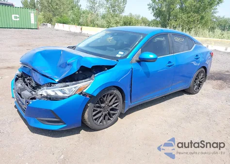 2020 Nissan Sentra Sv Xtronic Cvt z USA, uszkodzony, nr VIN 3N1AB8CV8LY242407